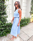 Capri Coast Embroidered Skirt Set