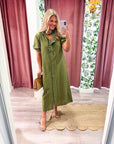 Pemberley Eyelet Midi Dress