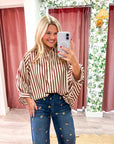 Day Trip Button Down Top
