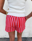 Summer Ready Striped Shorts
