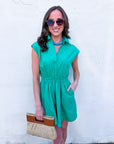 Lucy Collared Mini Dress