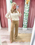 City Line Straight Pants
