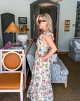 Pany Floral Ruffle Maxi Dress