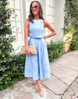Capri Coast Embroidered Skirt Set