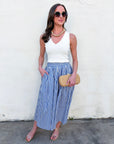 Sunset Sway Midi Skirt