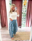 Cool Enough Crew Neck Top-Ivory