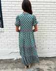 Gercy Abstract Maxi Dress