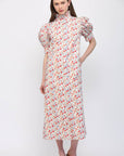 Charlotte Ruffle Maxi Dress