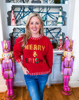 Merry & Bright Sequin Sweater