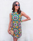 Petal Poetry Embroidered Mini Dress