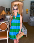 Turning Heads Striped Mini Dress