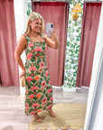 Blooming Manor Midi Dress