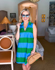 Turning Heads Striped Mini Dress