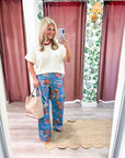 Mayfair Straight Leg Floral Pants
