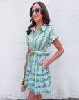 Botanical Dream Mini Dress