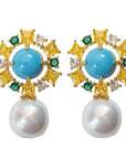 Palm Beach Glam Earrings