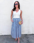 Sunset Sway Midi Skirt