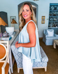 Sunshine Serenade Top- Seafoam