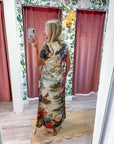 Floral Vista Midi Dress