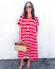 Bella Boho Midi Dress
