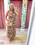 Blooming Manor Midi Dress