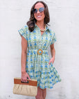 Botanical Dream Mini Dress