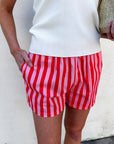 Summer Ready Striped Shorts