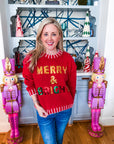 Merry & Bright Sequin Sweater