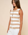 Harbor Morning Striped Top