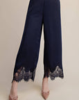 Lace Afternoon Cropped Pants