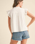Blissful Wind Button Down Top