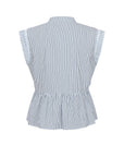 Harbor Heirloom Top-Blue/Navy