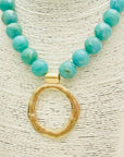 Rodeo Edit Necklace-Turquoise