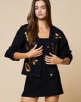 Western Luxe Embroidered Top