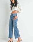 Just Right Wide Leg Jeans