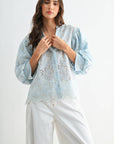 Angel Whisper Eyelet Top