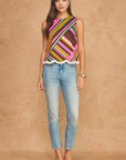 Kaleidoscope Scallop Top