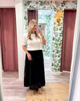 Lady Luck Embroidered Skirt