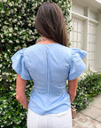 Garden Glow Peplum Top