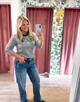 Soft Embrace Crewneck Sweater-Heather Gray