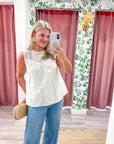 Celeste Lace Top