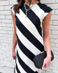The Classic Stripes Maxi Dress