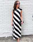 The Classic Stripes Maxi Dress