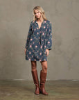 Country Fields Floral Mini Dress