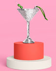 Disco Martini Ornament