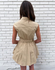 Donna Belted Mini Dress