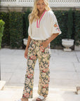 Floral Tale Wide Leg Pants