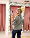 Downtown Girl Sweater-Heather Gray