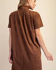 Margaux Mini Dress-Brown