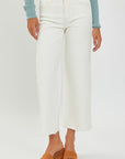 Summer Core Cropped Wide Jeans
